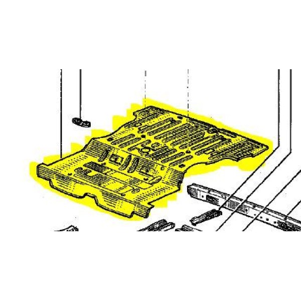 ANIL R9-121 Bagaj Taban Sacı R9 