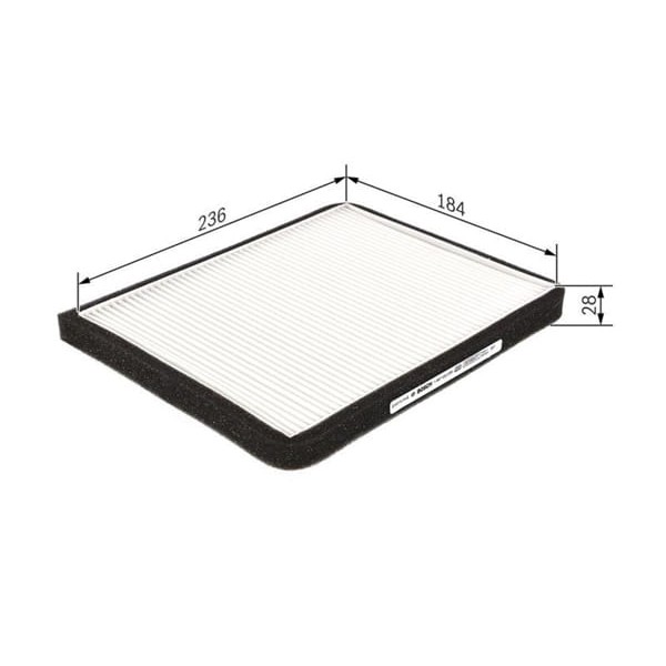 BOSCH 1987432255 POLEN FİLTRESİ ACCENT ADMIRE 03-06 GETZ 00- 