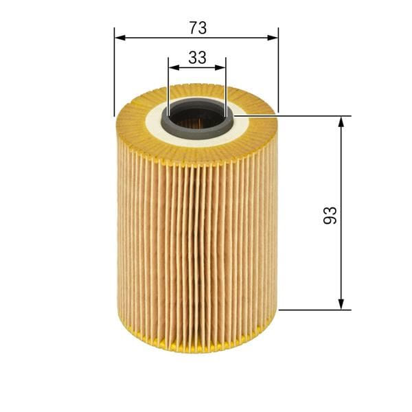 BOSCH F026407073 Yağ Filtresi Astra G H Astra J Corsa C Combo 01- Merıva 03- 1.7 Cdtı 