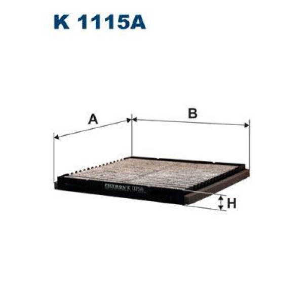 FILTRON K1115A Polen Filtresi Karbonlu Volvo S40 I 1.6 1.8 1.9 Dı 2.0 T4 1995-2004 V40 1995-2004 