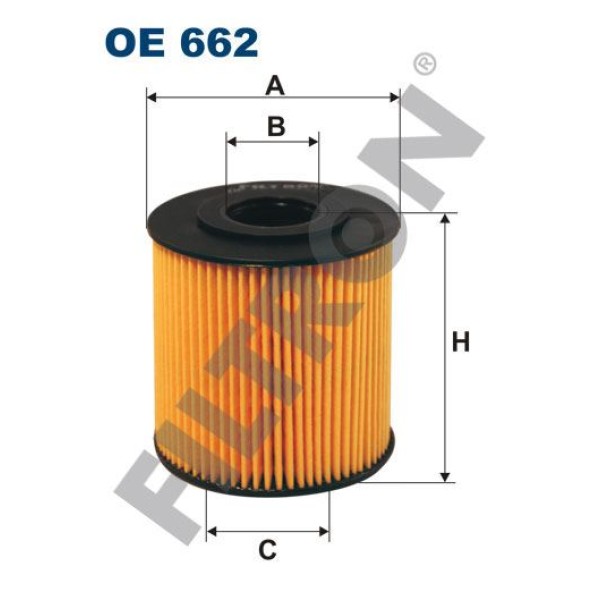 FILTRON OE662 Yağ Filtresi Volvo S40 (95-04) C70 (97-05) S70 S60 (01-10) S80 (98-06) V40 (95-04) V70 Xc70 Xc90 