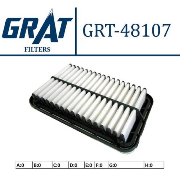 Grat 48107 Hava Filtresi Suzuki Alto 05>07 1378075F00 