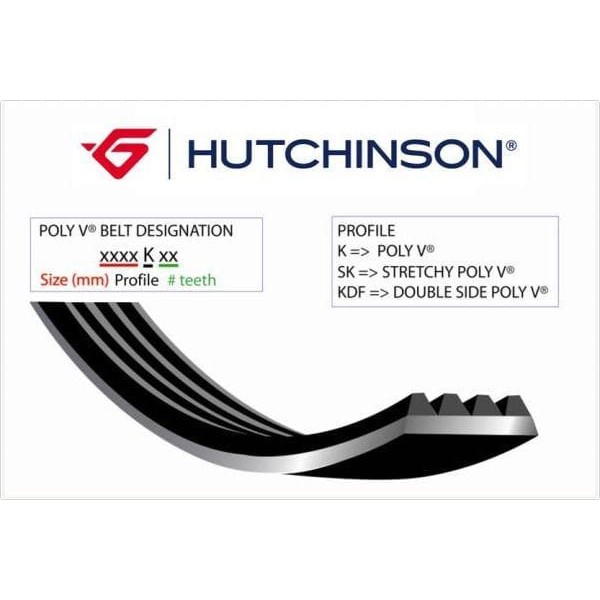 HUTCHINSON 5PK1015 V KAYIŞI