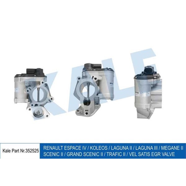 EGR VALFI RENAULT ESPACE IV / KOLEOS / LAGUNA II / LAGUNA III / M 