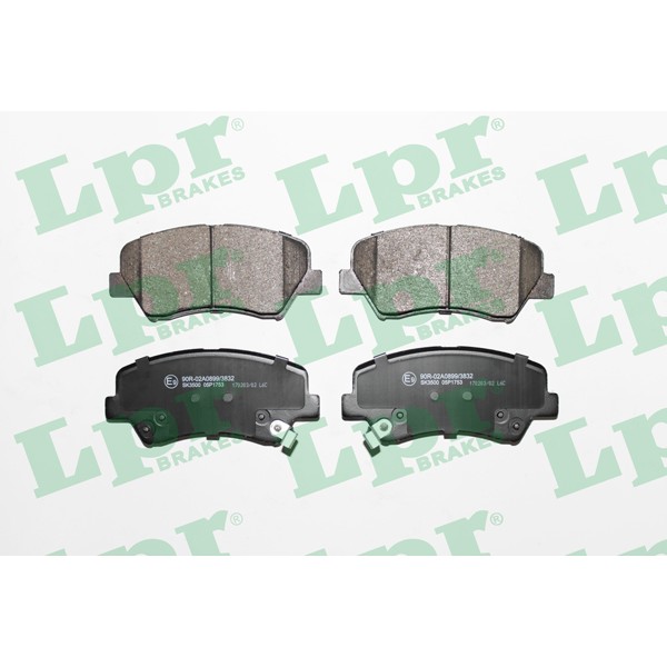 LPR 05P1753 Fren Disk Balata Hyundai I30 Gd .ı30 Coupe.ı30 Estate Gd Veloster Fs Kia Ceed JD 