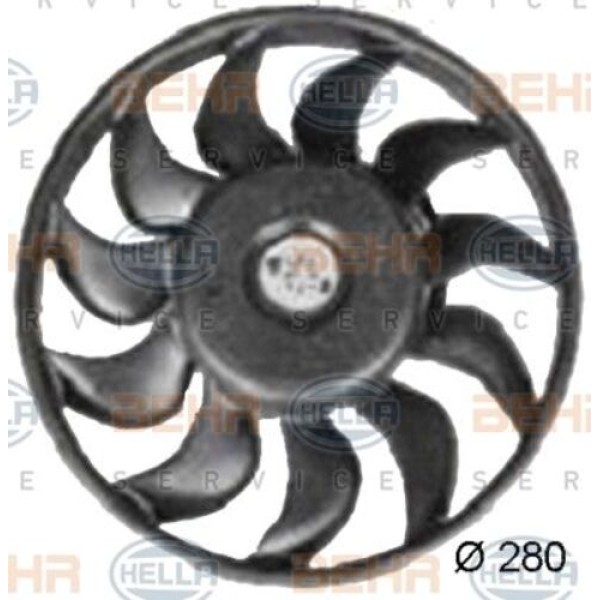 BEHR 8EW351034-791 FAN MOTORU A6 04- 2.0 TDI 2.0 TFSI 2.8 FSI 3.2 