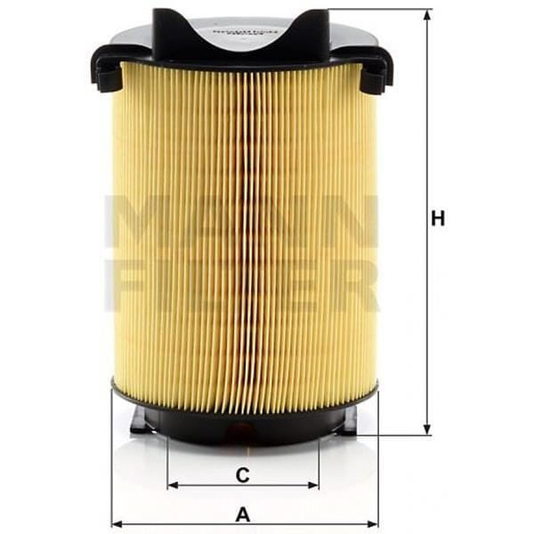 MANN C14130 HAVA FİLTRESİ GOLF V JETTA III PASSAT CADDY III / A3 