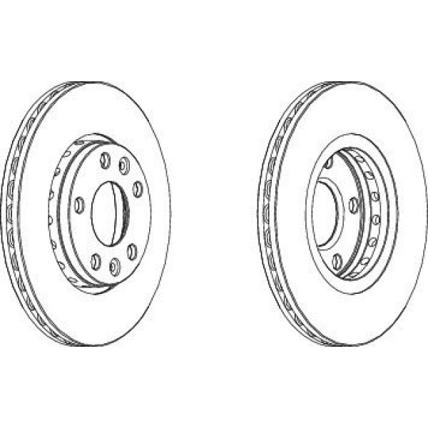 MAGNETTI MARELLI 360704023400 Fren Diski Ön Megane III 08- Megane IV 15- Laguna III 07- Scenic III 08- Fluence 08- / Duster 10- Havalı 280Mm