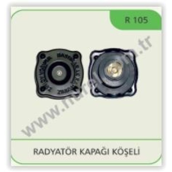 NUREL R105 Radyatör Kapağı Termostatlı Köselı Ünıversal 