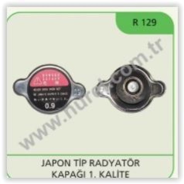 NUREL R129 Radyatör Kapağı Japon Tipi 1.Kalıte Ünıversal 