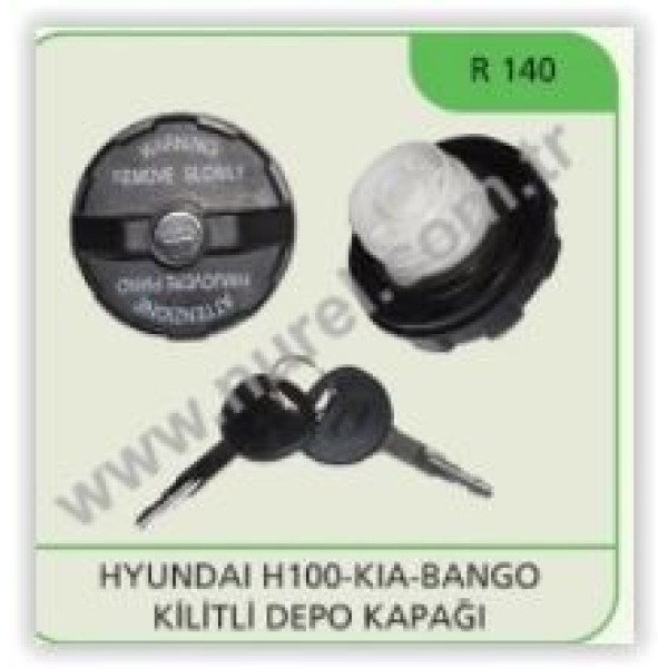 Nurel R140 Depo Kapağı Kilitli H100 Kia Bongo 