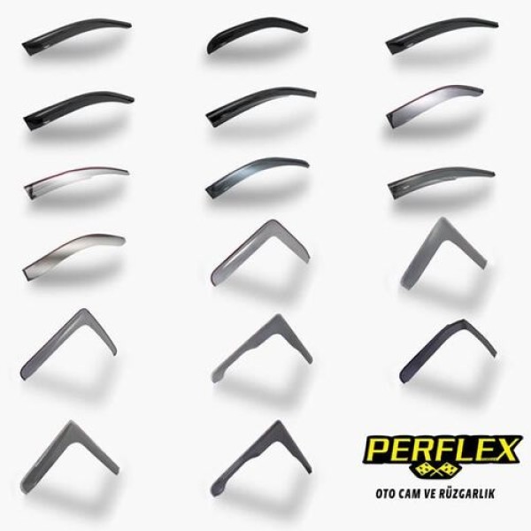 Perflex PD4-RN07 Cam Rüzgarlığı Mugen Tip 4 Parça Fluence Dynamic 2009 