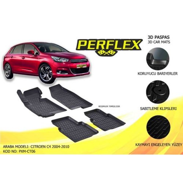 Perflex Pxm-ct06 Paspas 3d Havuzlu X-mat C4 04-9 