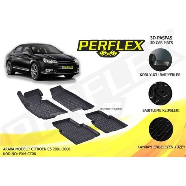 Perflex Pxm-ct08 Paspas 3d Havuzlu X-mat C5 01-07 
