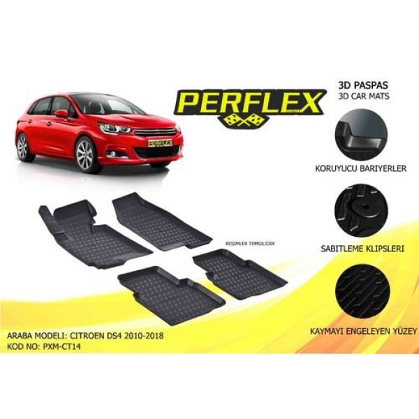 Perflex Pxm-ct14 Paspas 3d Havuzlu X-mat Ds4 10-17 