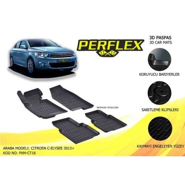 Perflex PXM-CT16 Paspas 3d Havuzlu X Mat C Elysee 13> 
