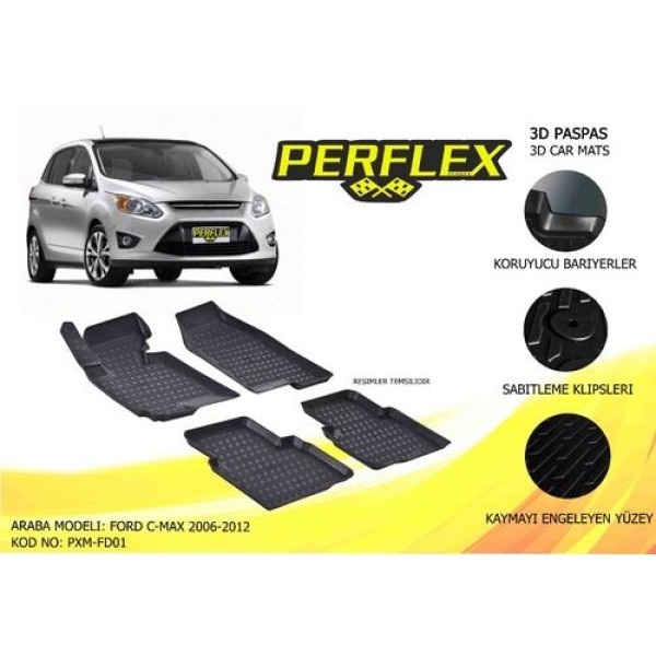 Perflex Pxm-fd01 Ic Paspas 3d Havuzlu X-mat C-max 06-11 