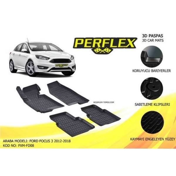 Perflex Pxm-fd08 Ic Paspas 3d Havuzlu X-mat Focus Iıı 12-17 