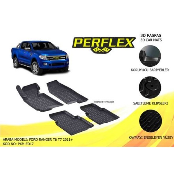 Rizline Perflex Pxm-fd17 Ic Paspas 3d Havuzlu X-mat Yeni Kasa Ranger Tke T7 11- 