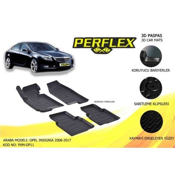 Perflex PXM-OP11 Paspas 3d Havuzlu X Mat Insignia 2008 2016 