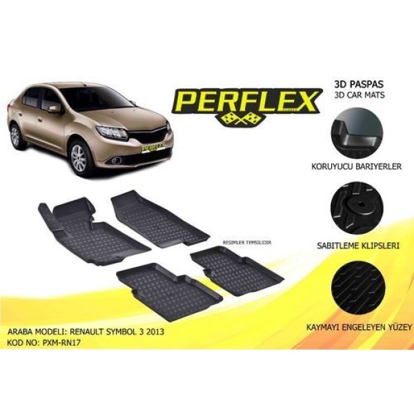Perflex PXM-RN17 Paspas 3d Havuzlu X Mat Symbol 3 2013 