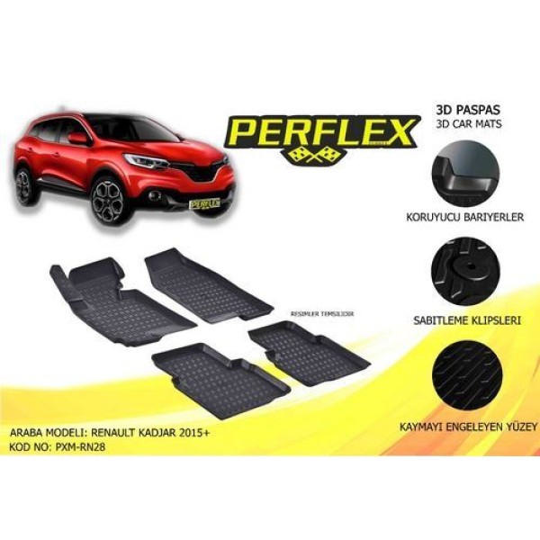 Perflex PXM-RN28 Paspas 3d Havuzlu X Mat Kadjar 2015 