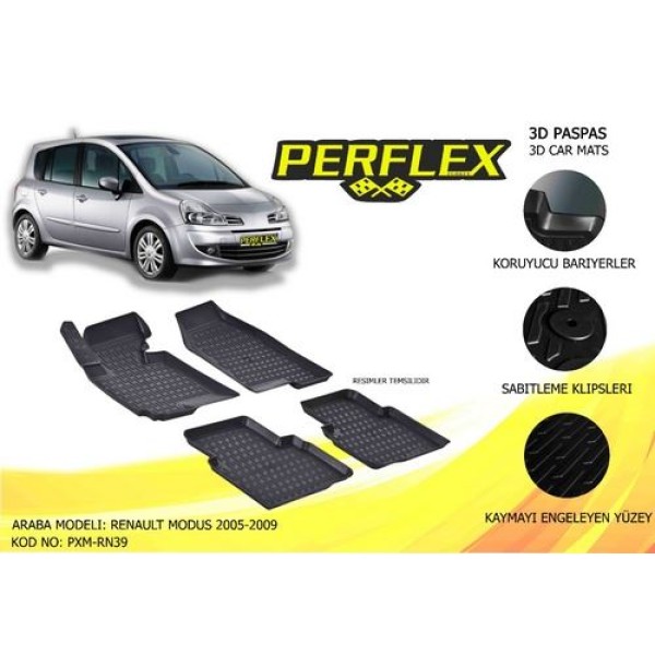 Perflex Pxm-rn39 Paspas 3d Havuzlu X-mat Modus 2005-2008 