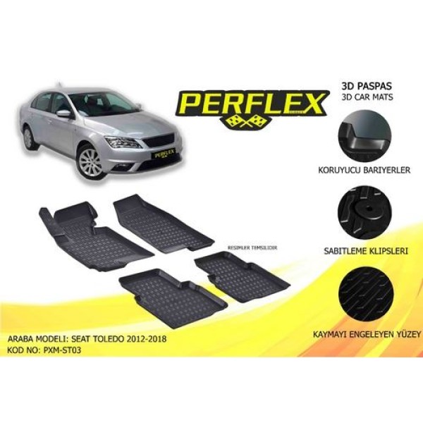 Perflex PXM-ST03 Paspas 3d Havuzlu X Mat Toledo 1217 