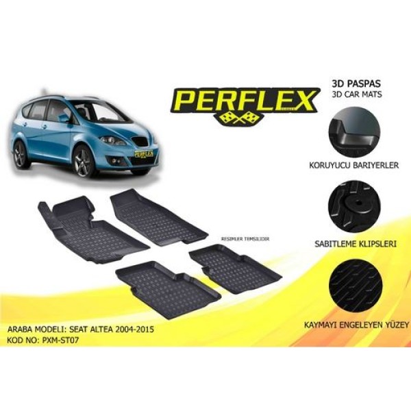 Perflex Pxm-st07 Paspas 3d Havuzlu X-mat Altea 04-14 