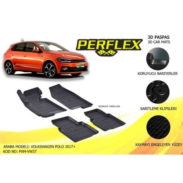 Perflex PXM-VW37 Paspas 3d Havuzlu X Mat Polo 2017>