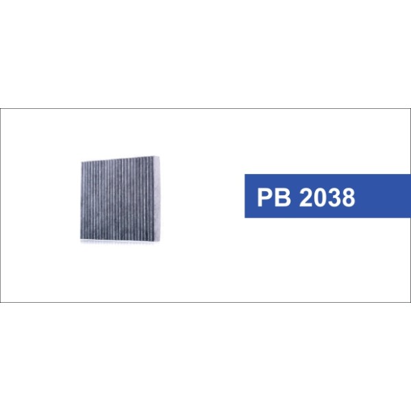 POLBEK PB2038 Polen Filtresi A3 Leon Octavia Golf VI / Vıı 1,2Tfsı / 1,4Tfsı / 1,8Tfsı / 1,6TDI / 2, 