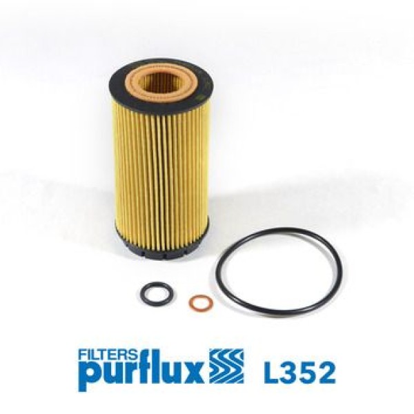 PURFLUX L352 YAĞ FİLTRESİ ACCENT GETZ ELANTRA SANTAFE TUCSON / CE 