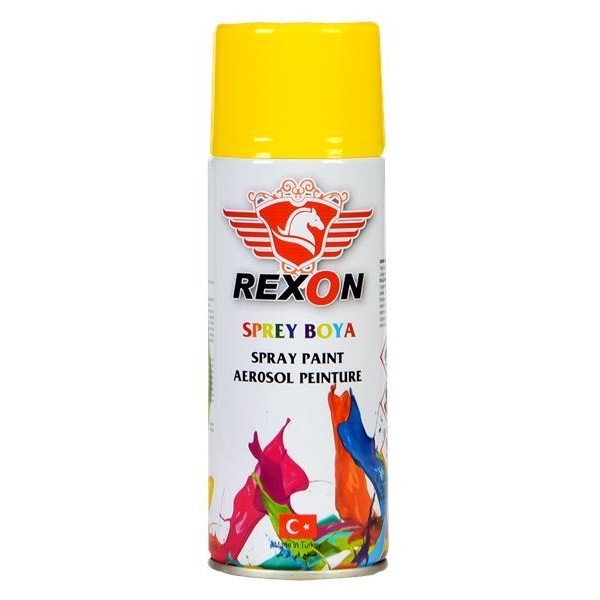 REXON R-4316 Rexon Sarı Sprey Boya 400Ml 