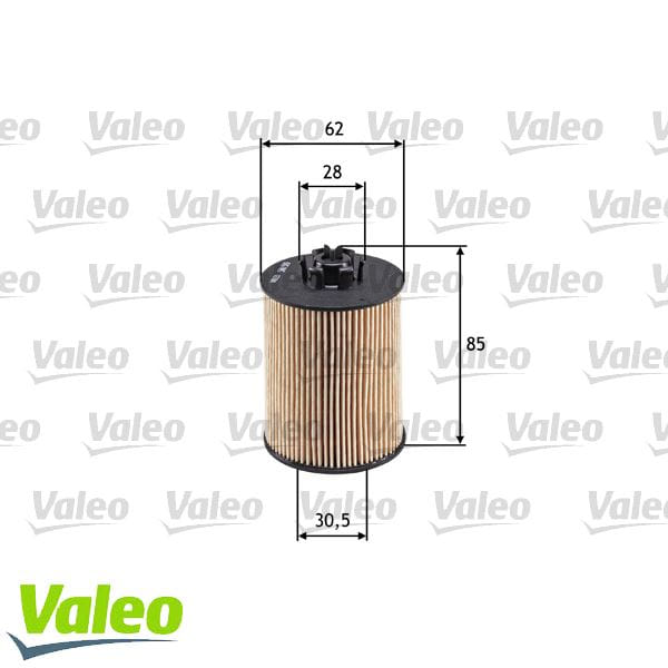 VALEO 586519 Yağ Filtresi Opel Corsa-C 1.2 16V /B 1.0I 12V 
