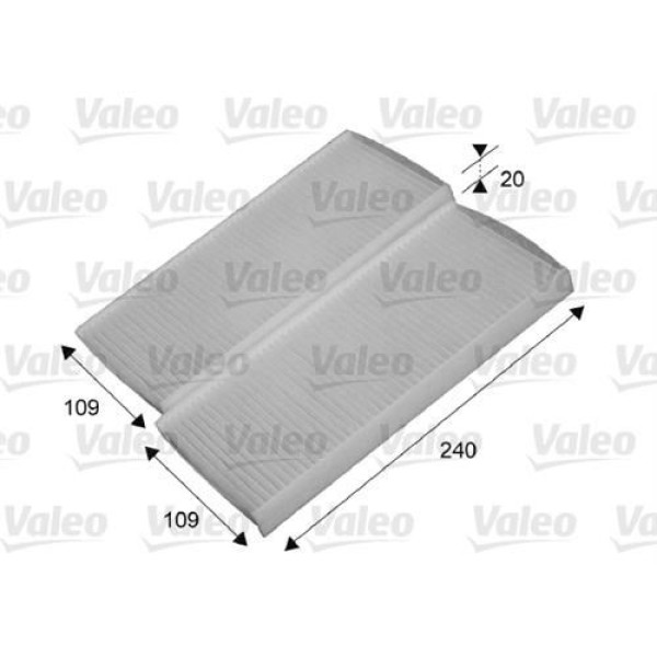 Valeo 715649 Polen Filtresi Kangoo III 08>master III Movano 10> 27891-00Q0D 