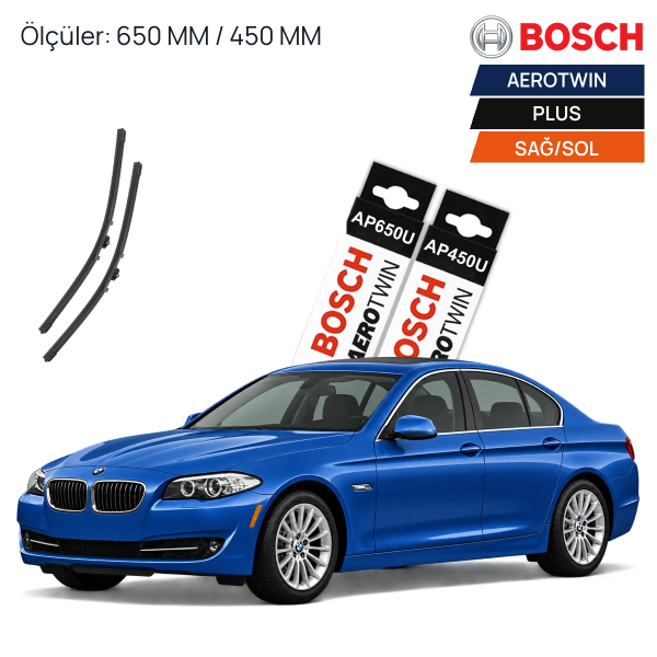 Bmw F10 Silecek (2010-2016) Bosch Aerotwin Plus Ön Silecek Takımı 