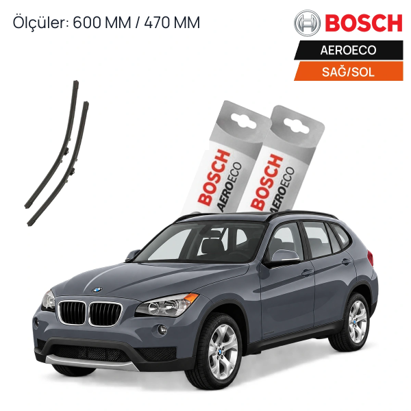 Bmw X1 Silecek (2010-2015 E84) Bosch Aeroeco Ön Silecek Takımı 