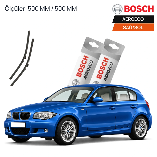 Bmw 116 Silecek (2004-2011 E81-E87) Bosch Aeroeco Ön Silecek Takımı 