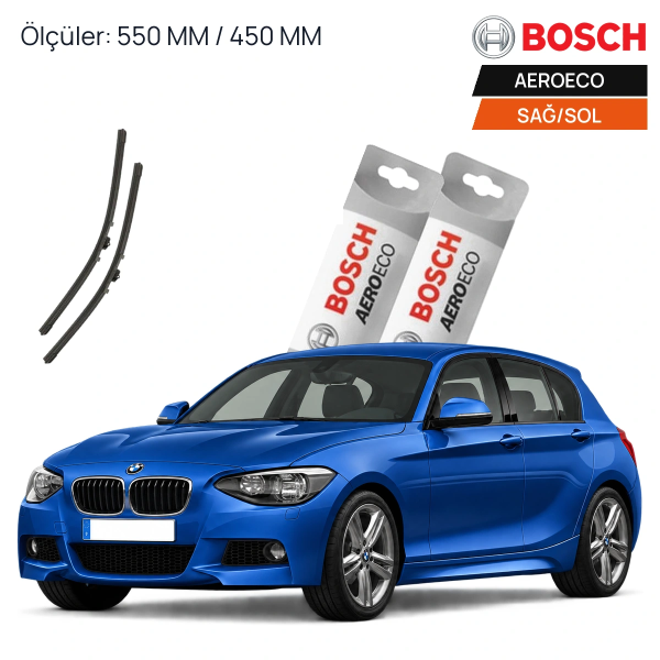 Bmw F20-F21 Silecek (2012-2019) Bosch Aeroeco Ön Silecek Takımı 
