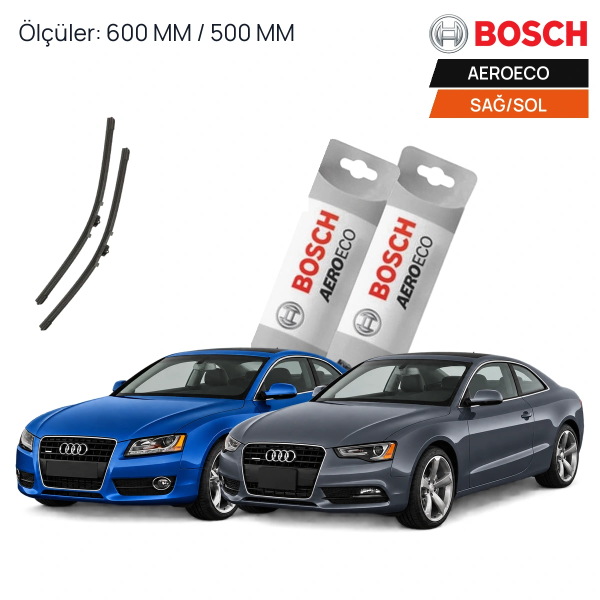 Audi A5 Silecek (2009-2024) Bosch Aeroeco Ön Silecek Takımı