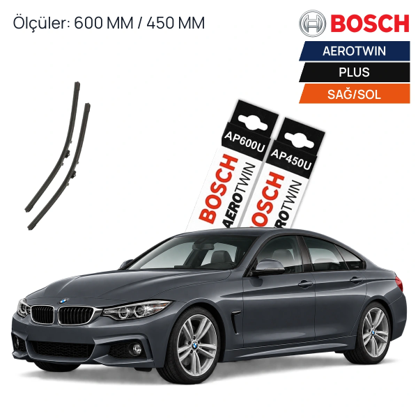 Bmw 4 Silecek (2013-2019 F32/F33/F36) Bosch Aerotwin Plus Ön Silecek Takımı 