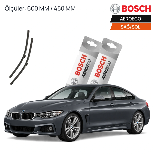 Bmw 4 Silecek (2013-2019 F32/F33/F36) Bosch Aeroeco Ön Silecek Takımı 